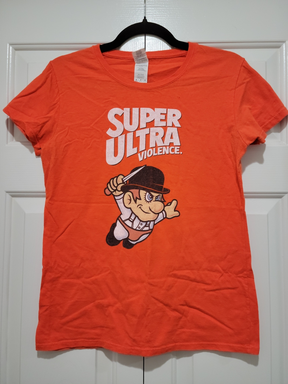 Mario meets A Clockwork Orange "Super Ultra Violence" Graphic Tee